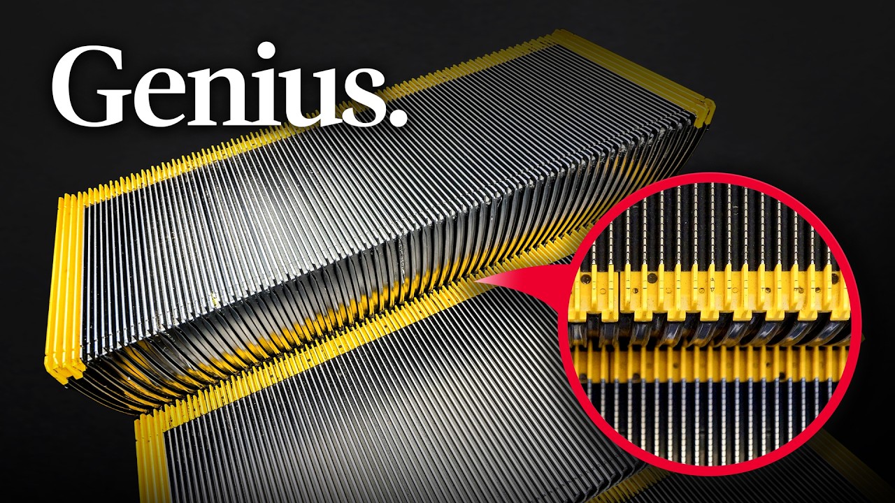 Why Do Escalator Steps Have Teeth?
