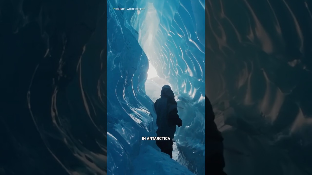 Why Does Antarctic Ice Look So Weird?