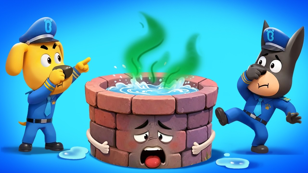 Why Is the Well Rumbling | Fun Science Story | Kids Cartoon | Sheriff Labrador | BabyBus