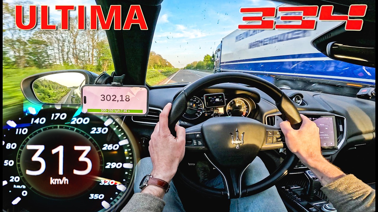 WILL the MASERATI GHIBLI ULTIMA do its 334KMH TOP SPEED!?