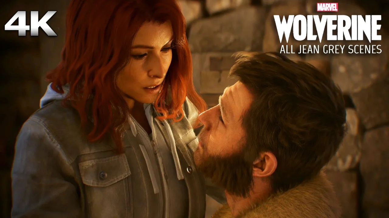 WOLVERINE - All Jean Grey Scenes 4K 60FPS Ultra HD
