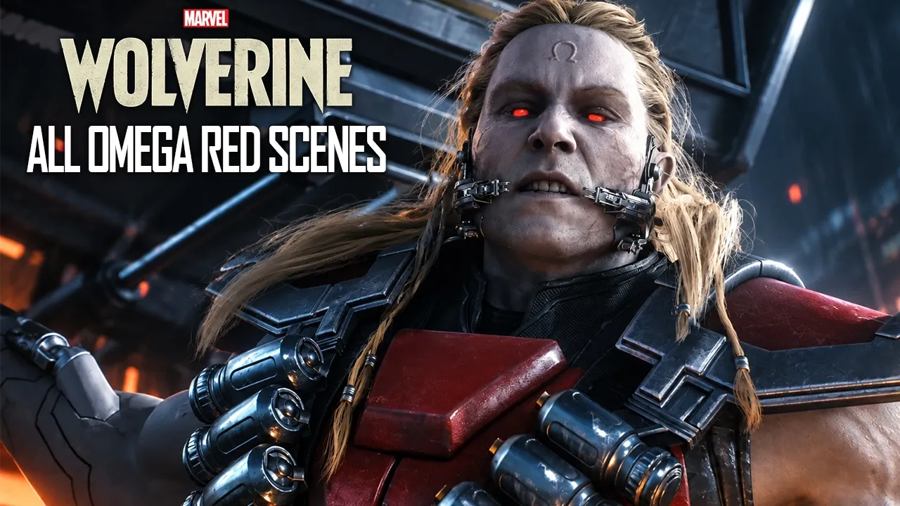 WOLVERINE - All Omega Red Scenes 4K 60FPS Ultra HD