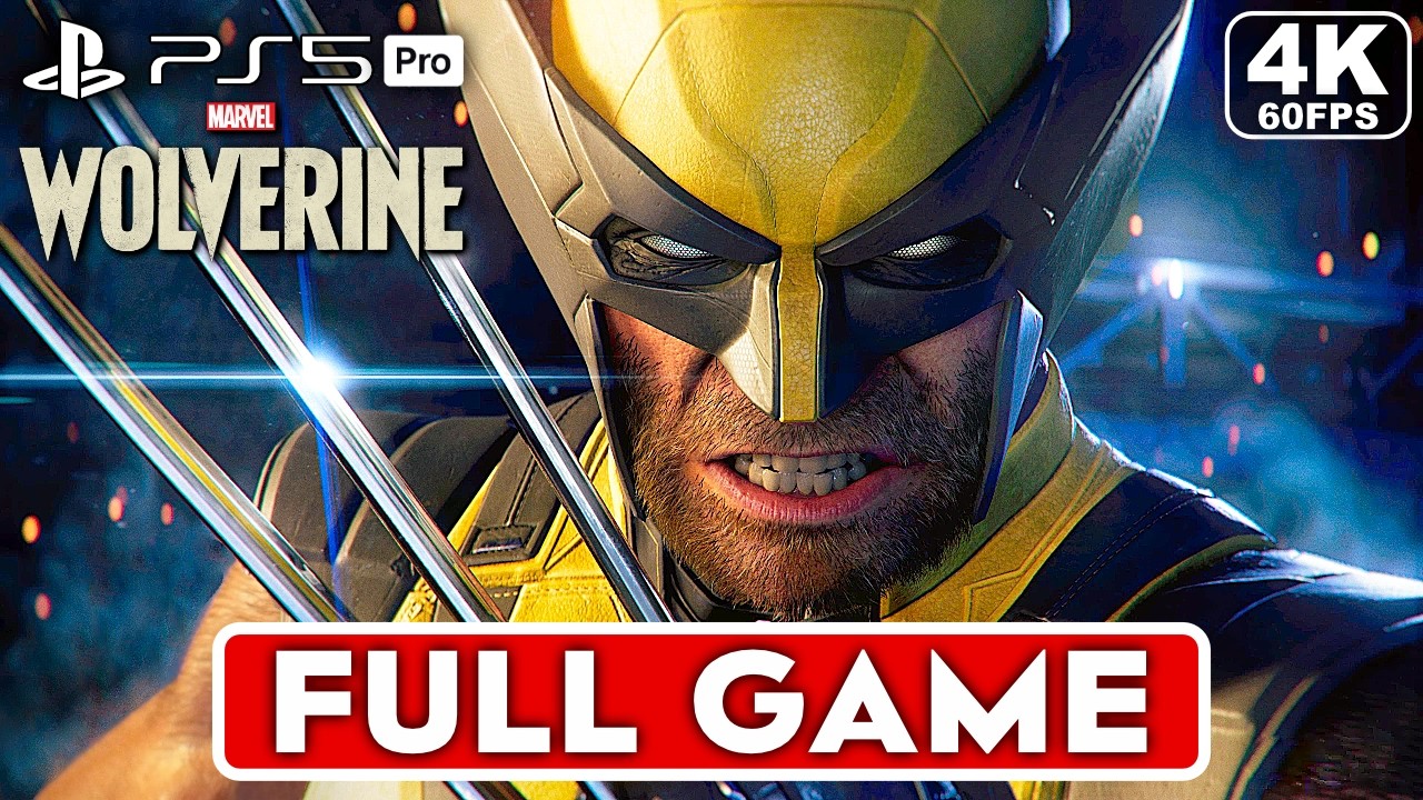 WOLVERINE PS5 Gameplay Walkthrough FULL GAME [4K 60FPS] - No Commentary