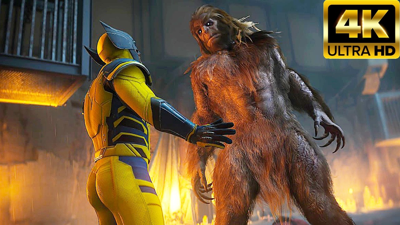 Wolverine Vs Bigfoot Fight Scene - Marvel's Wolverine
