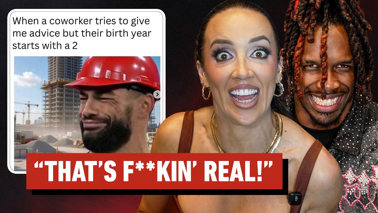 WWE Stars Je'Von Evans and Chelsea Green React to WWE Memes