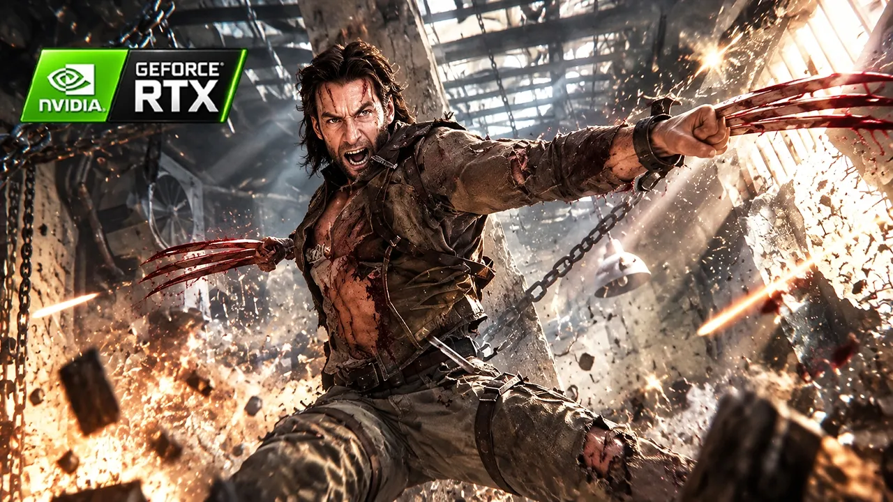 X-Men Origins: Wolverine Game (2009) with DLSS 5 [4K]