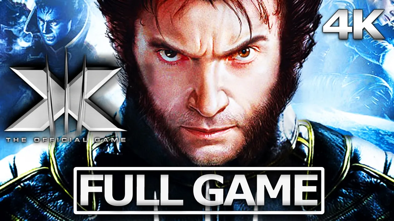 X-MEN: THE OFFICIAL GAME Full Gameplay Walkthrough / No Commentary【FULL GAME】4K 60FPS Ultra HD