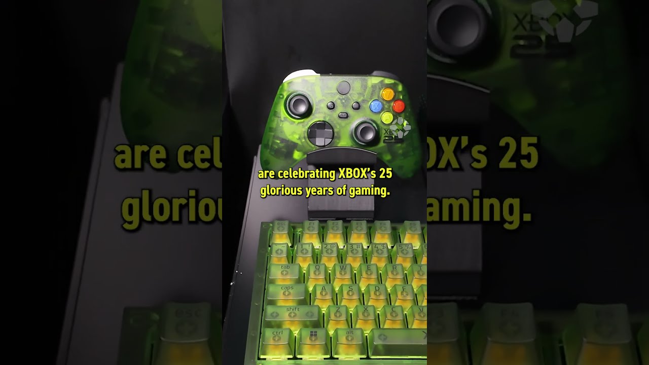 Xbox is celebrating 25 by bringing back the translucent green