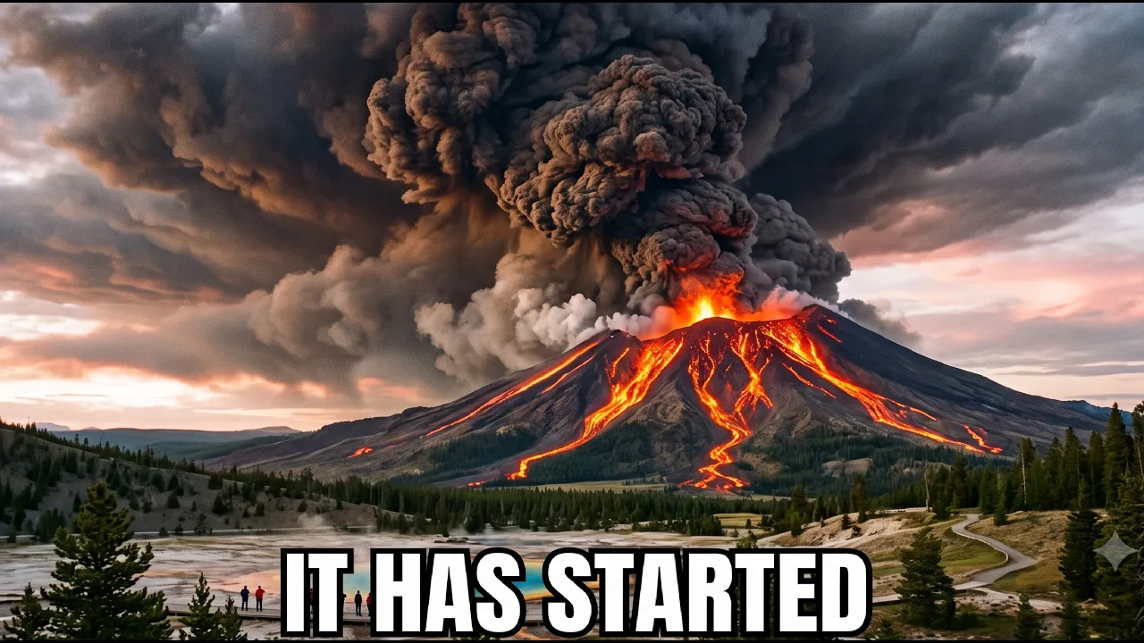 Yellowstone Just Erupted... And It Was Caught on Camera