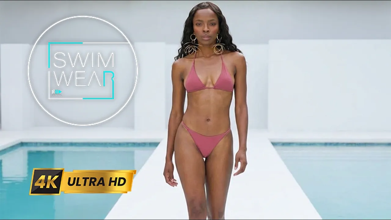 YOLANDA SWIM Flying Solo Swimweek 2022 Miami - 4K Remaster
