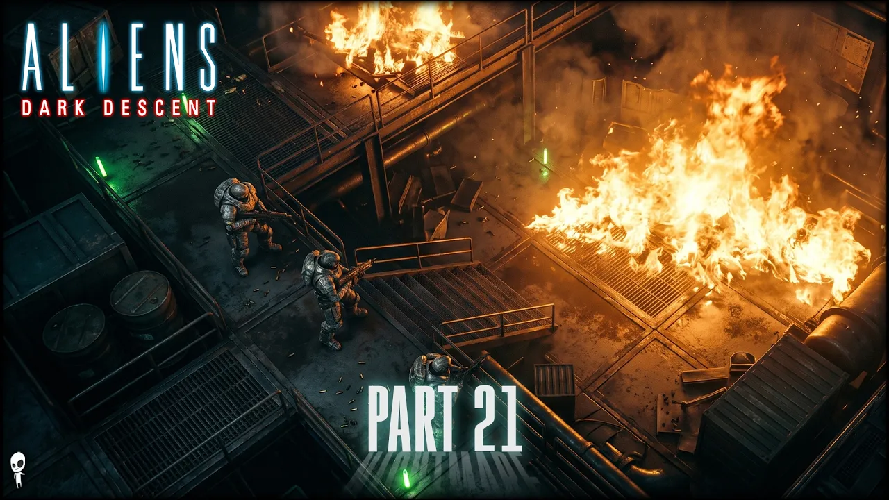 You Were Right...Flamethrowers Are Incredible // Aliens: Dark Descent // Nightmare Mode // Part 21