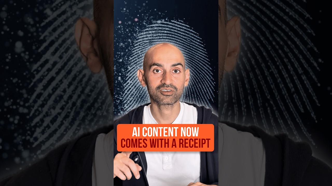 Your AI Content Has a Secret Watermark Now #shorts