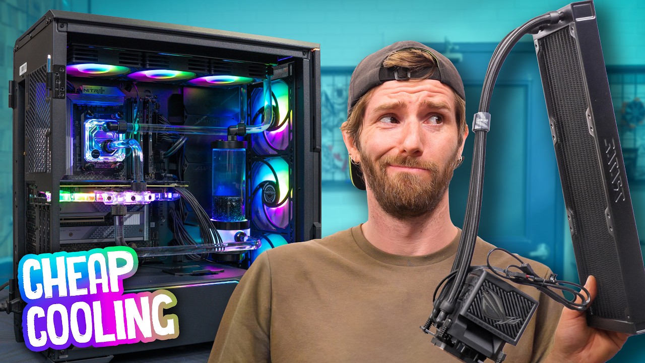Your Next Budget PC Upgrade is...Custom Watercooling??
