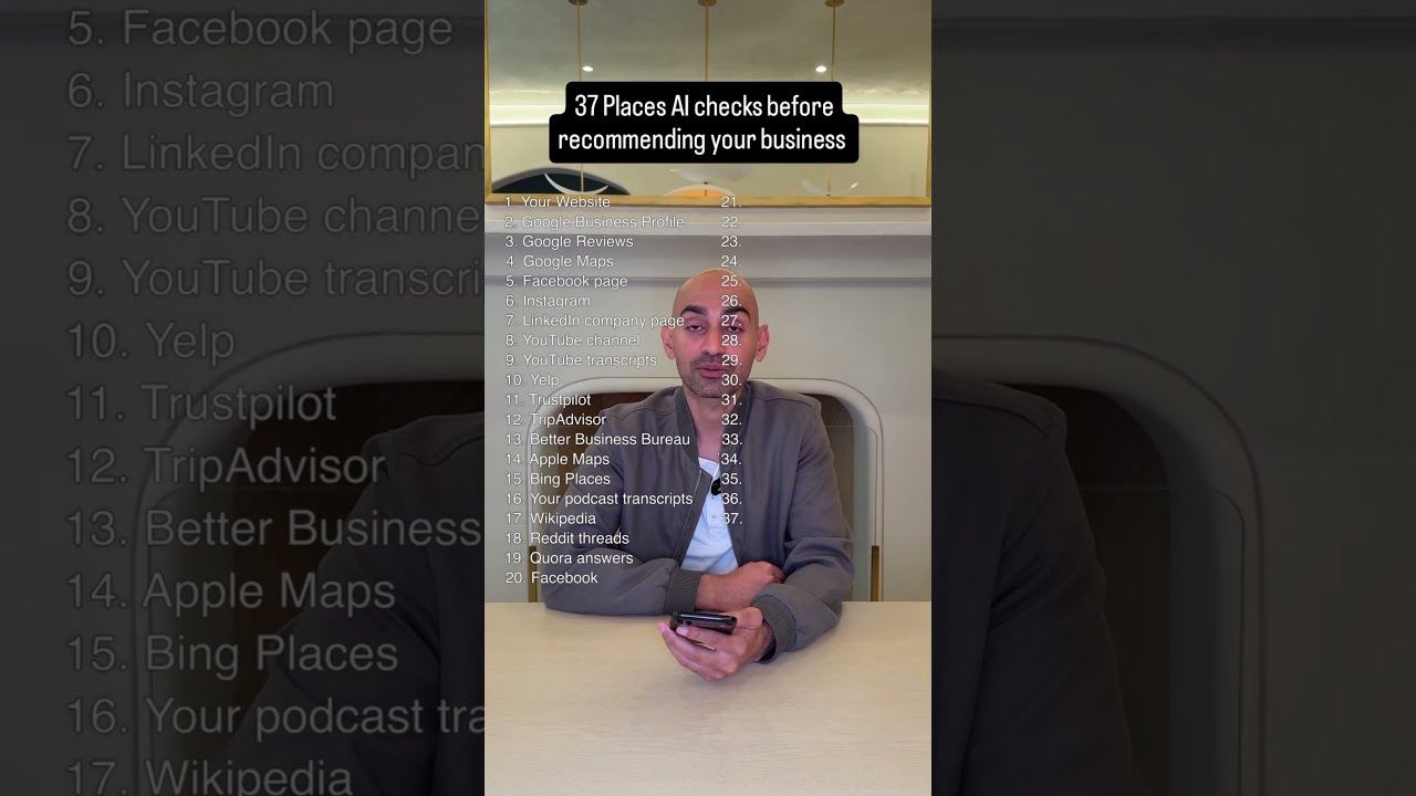 Your Website Is Just 1 of 37 Signals Now #shorts