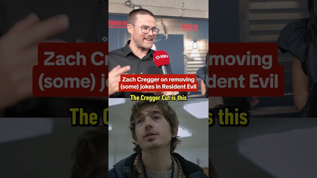 Zach Cregger on Resident Evil's jokes. Presented by @AlienwareChannel