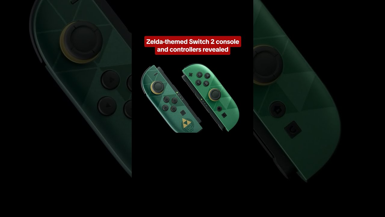 Zelda-themed Switch 2, Pro controller, and more are coming! #nintendodirect #zelda #switch2 #console
