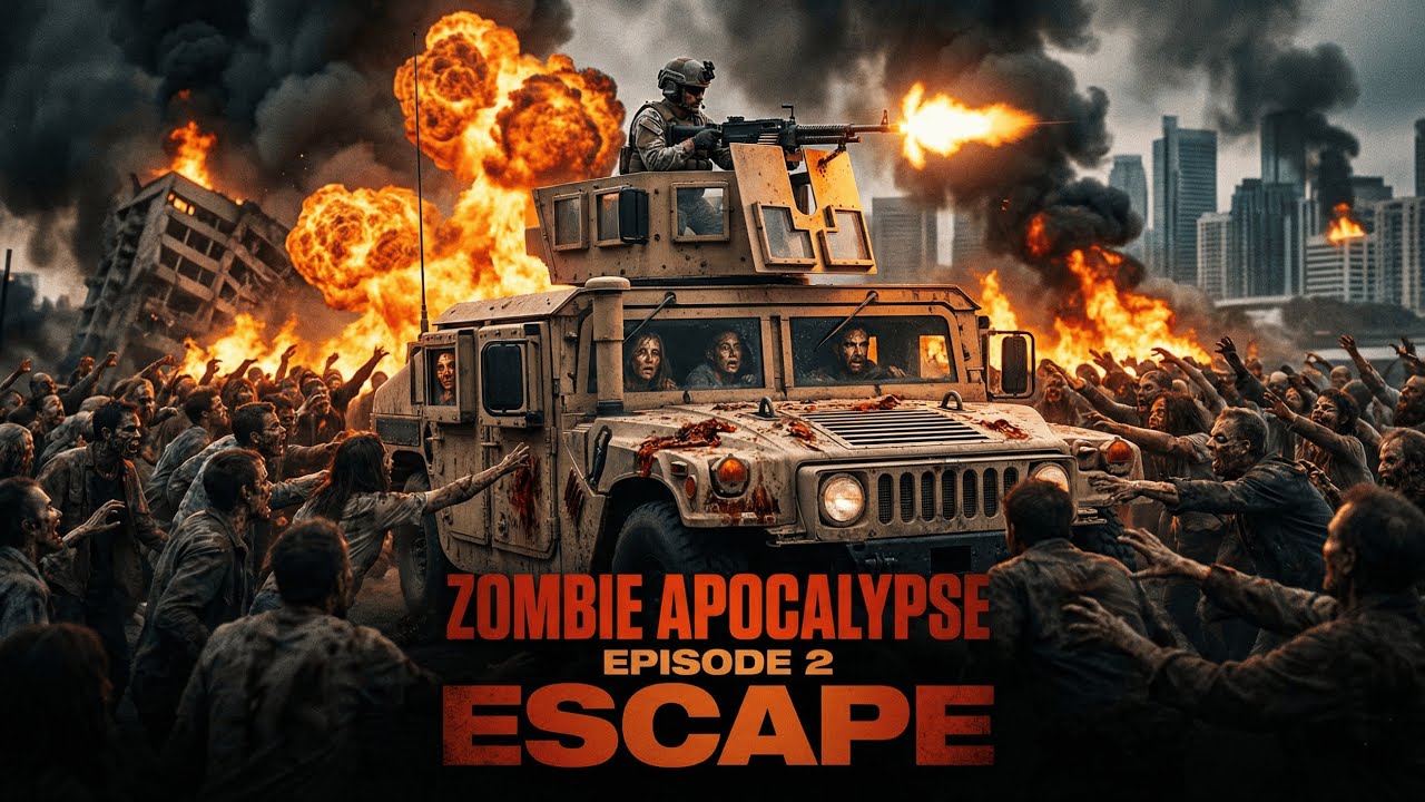 Zombie Apocalypse: Rise of the Fallen –Short Film 4K | Episode 2: City Escape